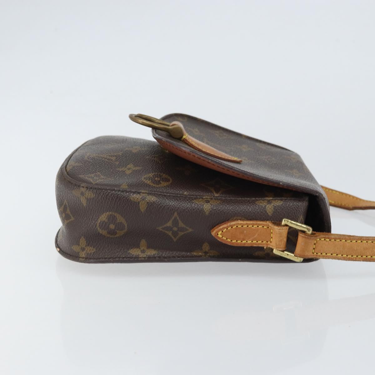 LOUIS VUITTON Monogram Saint Cloud MM Shoulder Bag M51243 LV Auth 163643