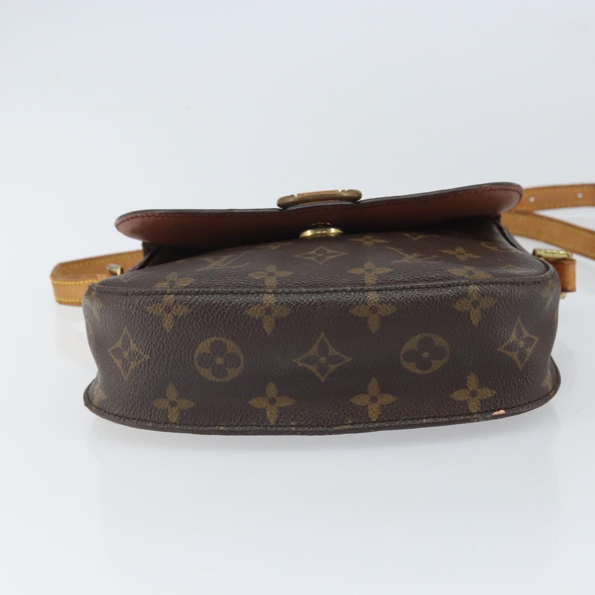 LOUIS VUITTON Monogram Saint Cloud MM Shoulder Bag M51243 LV Auth 163643