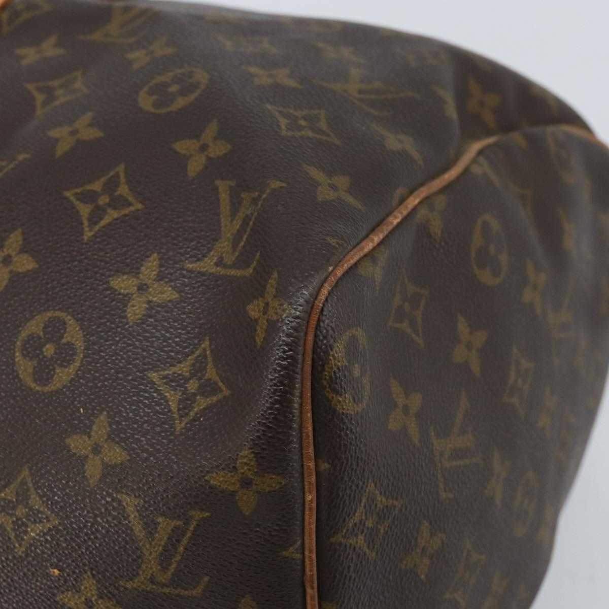 LOUIS VUITTON Monogram Keepall 45 Boston Bag M41428 LV Auth 163647