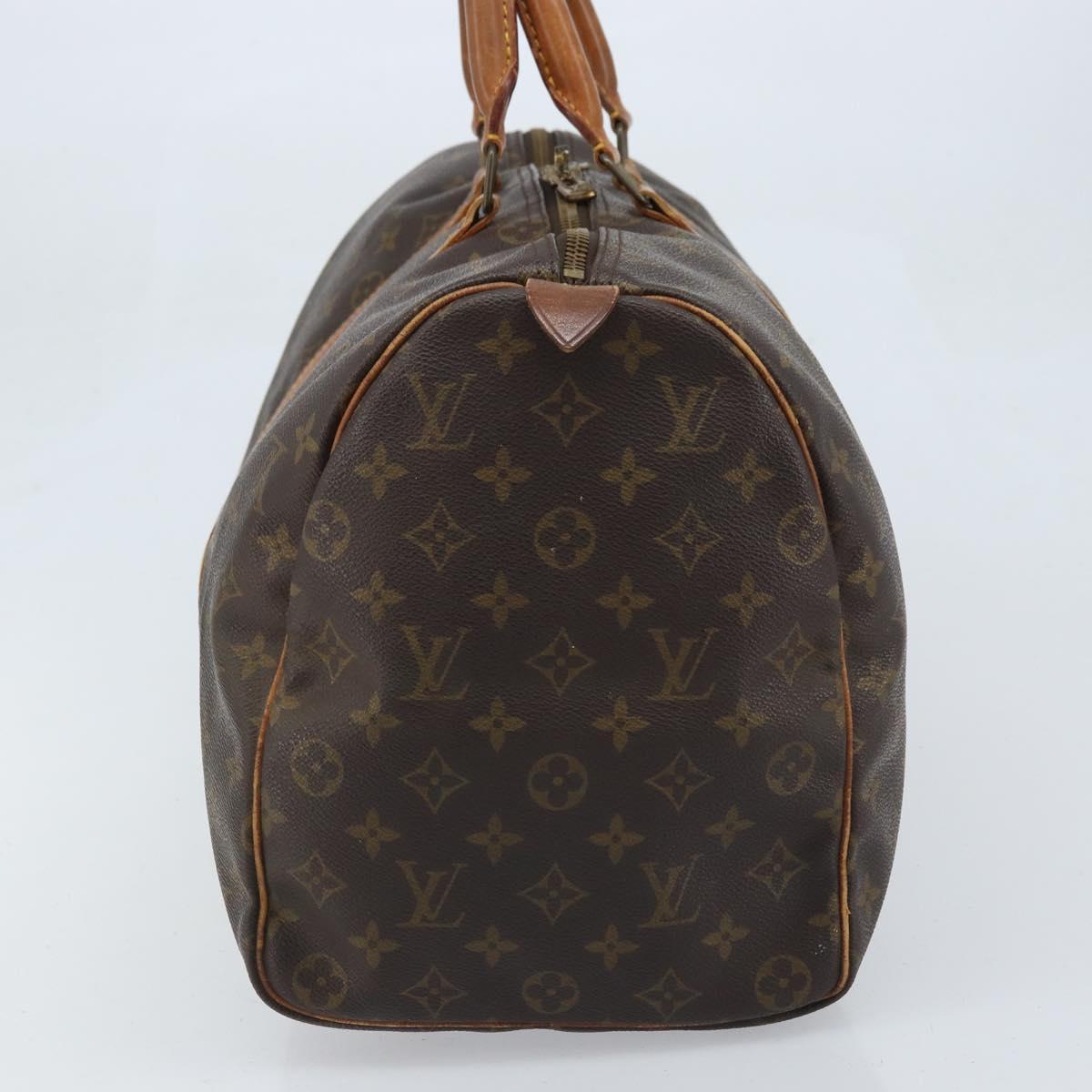 LOUIS VUITTON Monogram Keepall 45 Boston Bag M41428 LV Auth 163647
