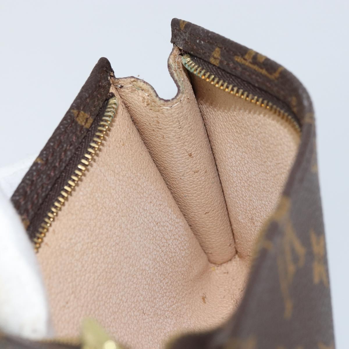 LOUIS VUITTON Monogram Bucket PM Accessory Pouch LV Auth 163683