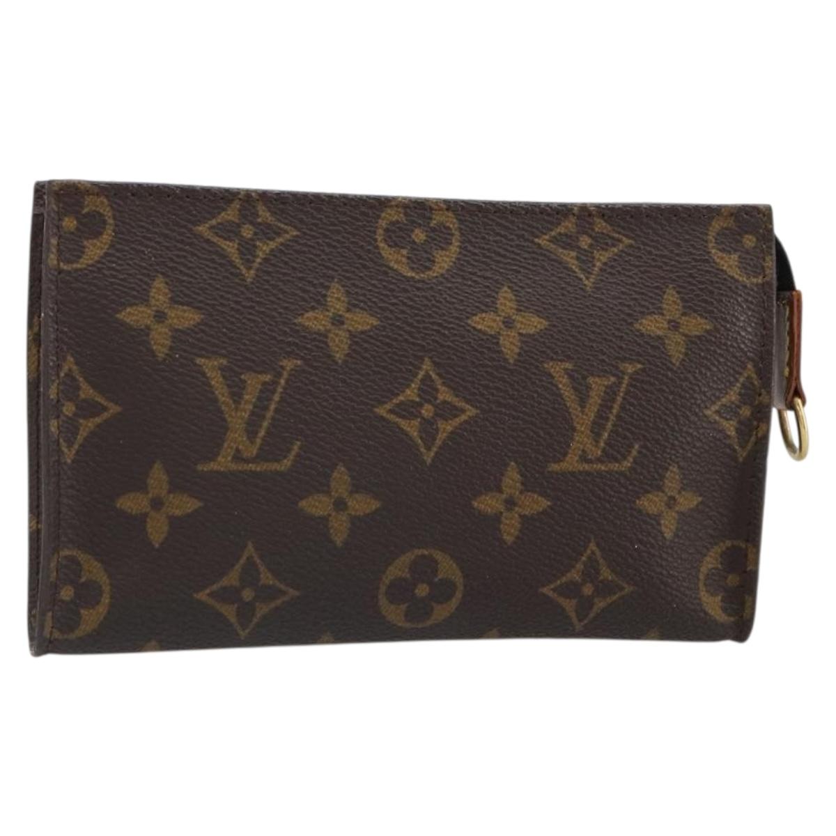 LOUIS VUITTON Monogram Bucket PM Accessory Pouch LV Auth 163683