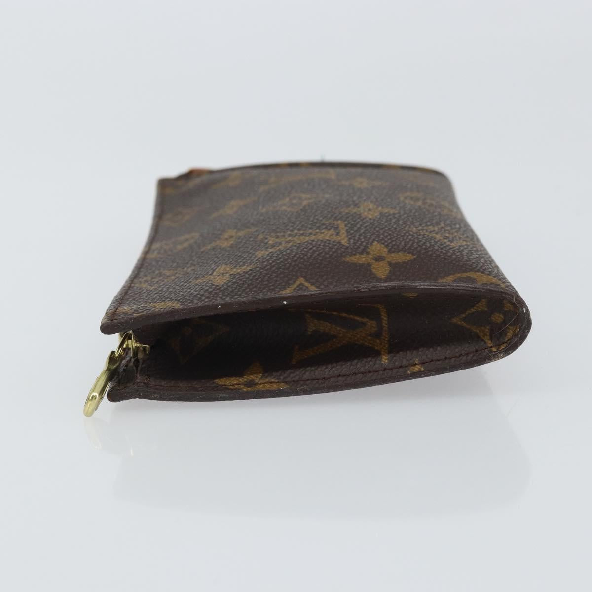 LOUIS VUITTON Monogram Bucket PM Accessory Pouch LV Auth 163683