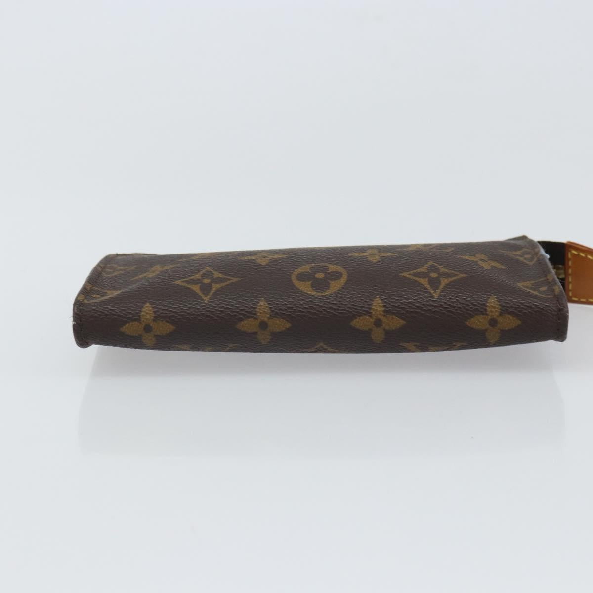 LOUIS VUITTON Monogram Bucket PM Accessory Pouch LV Auth 163683