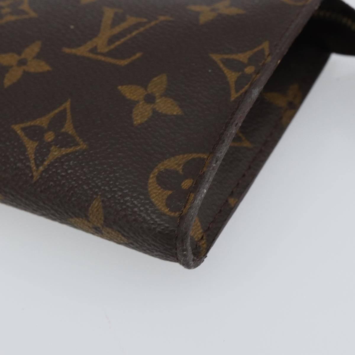 LOUIS VUITTON Monogram Bucket PM Accessory Pouch LV Auth 163683