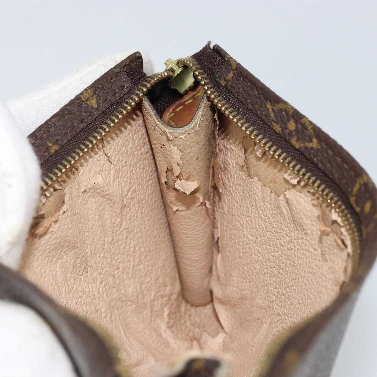 LOUIS VUITTON Monogram Bucket PM Accessory Pouch LV Auth 163684