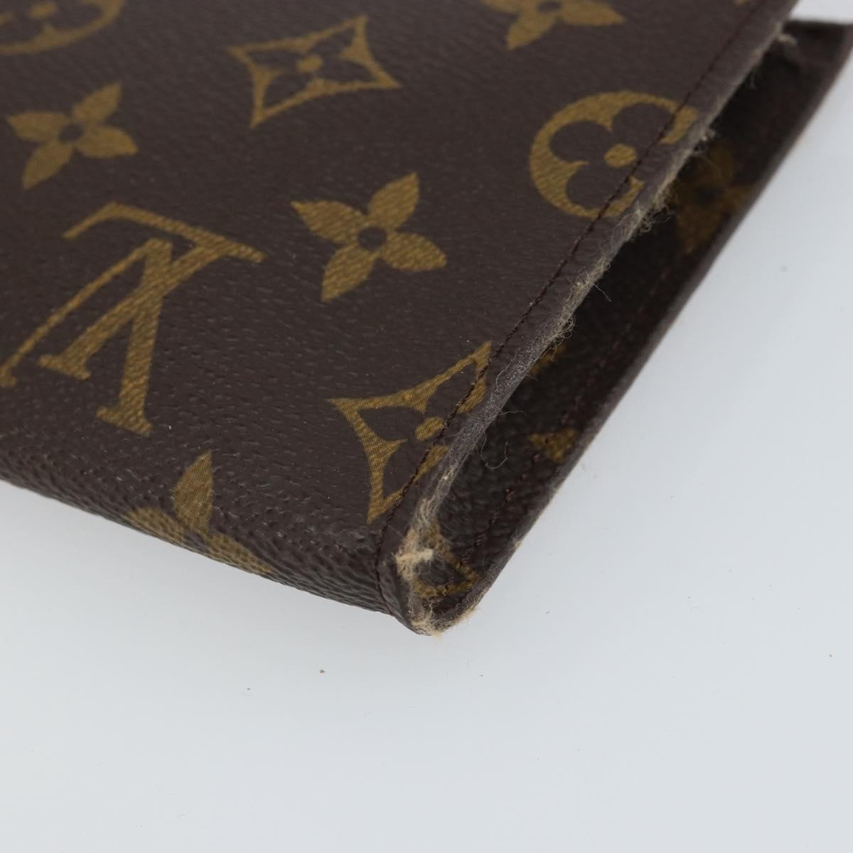LOUIS VUITTON Monogram Bucket PM Accessory Pouch LV Auth 163685