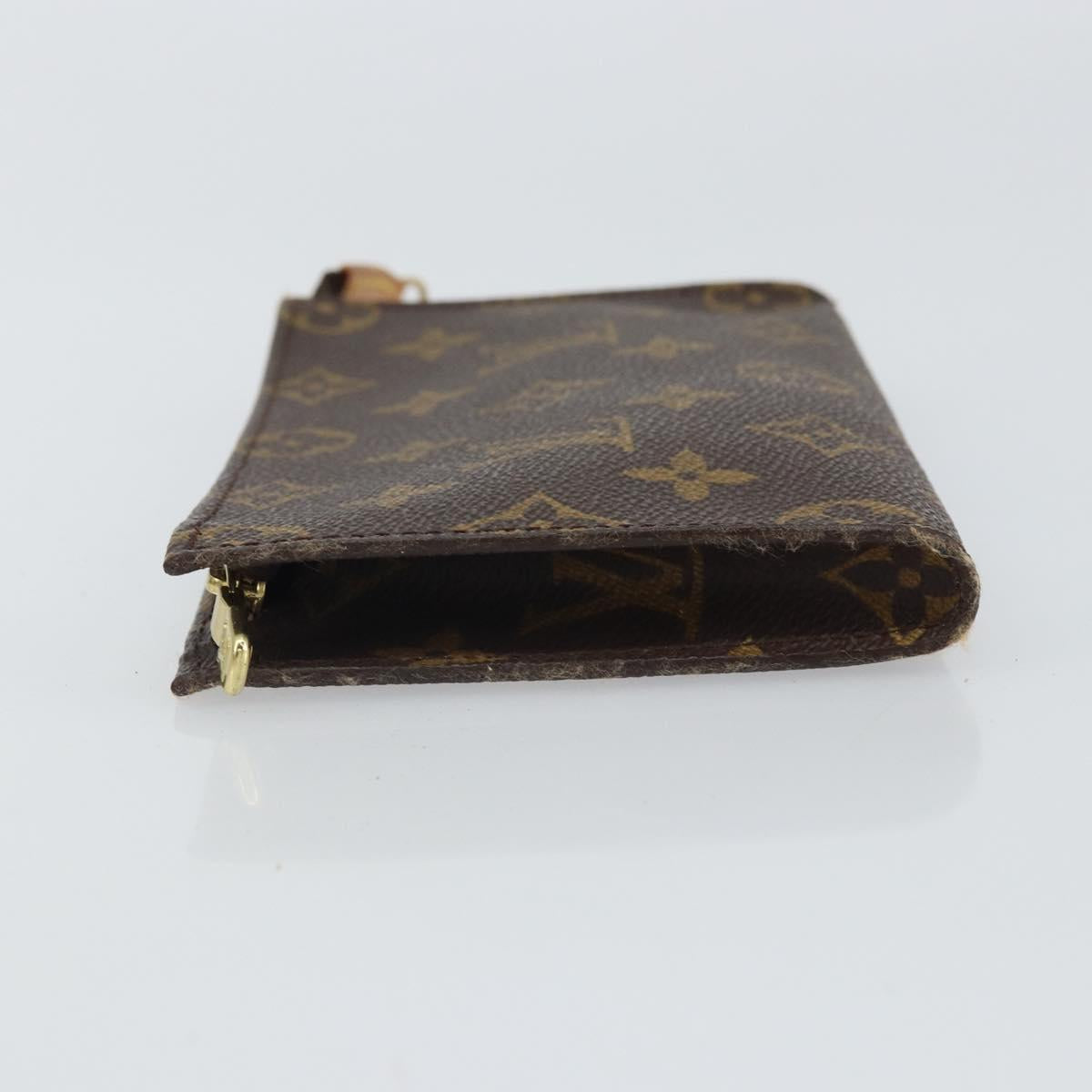 LOUIS VUITTON Monogram Bucket PM Accessory Pouch LV Auth 163685