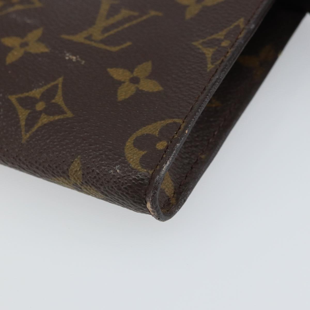 LOUIS VUITTON Monogram Bucket PM Accessory Pouch LV Auth 163687