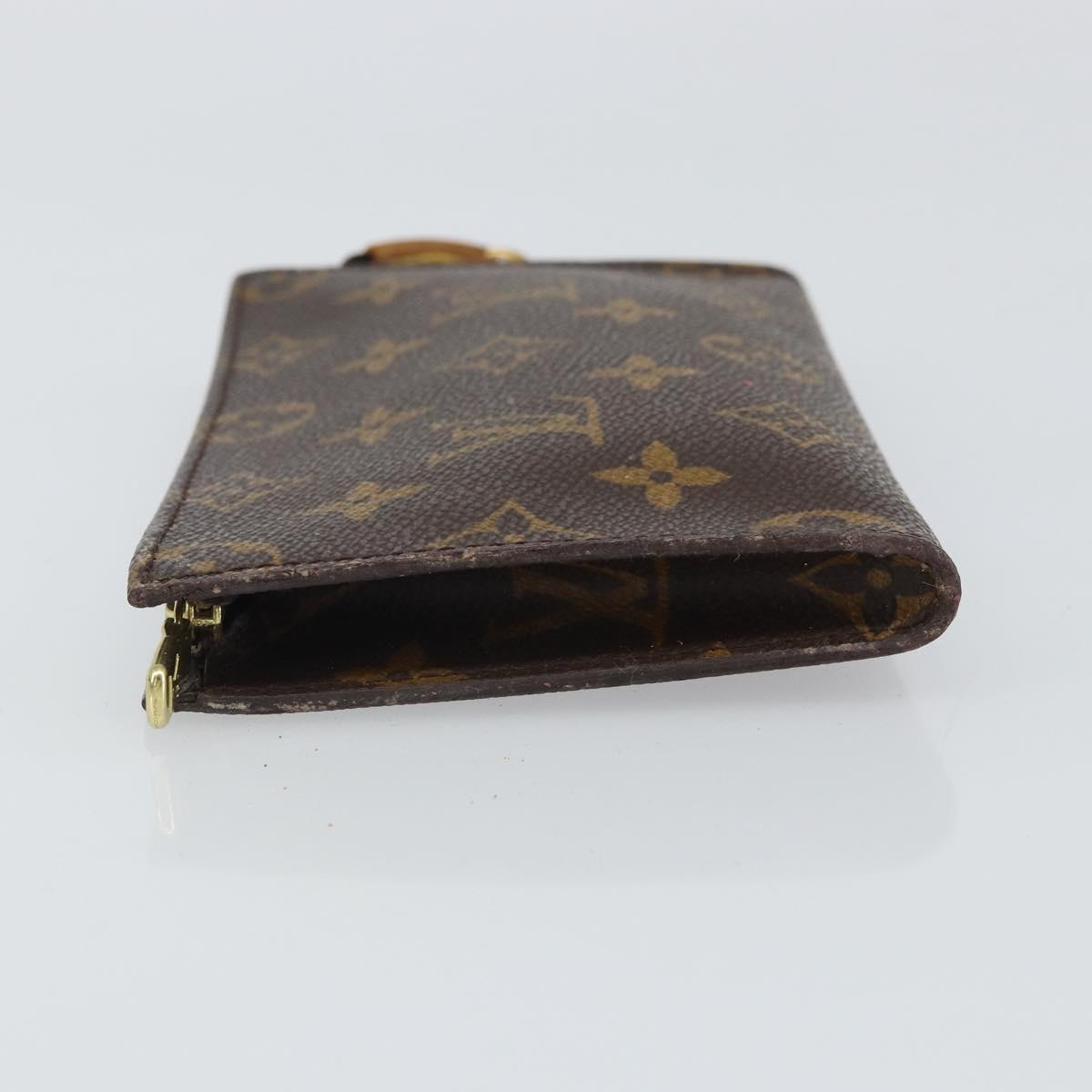 LOUIS VUITTON Monogram Bucket PM Accessory Pouch LV Auth 163688