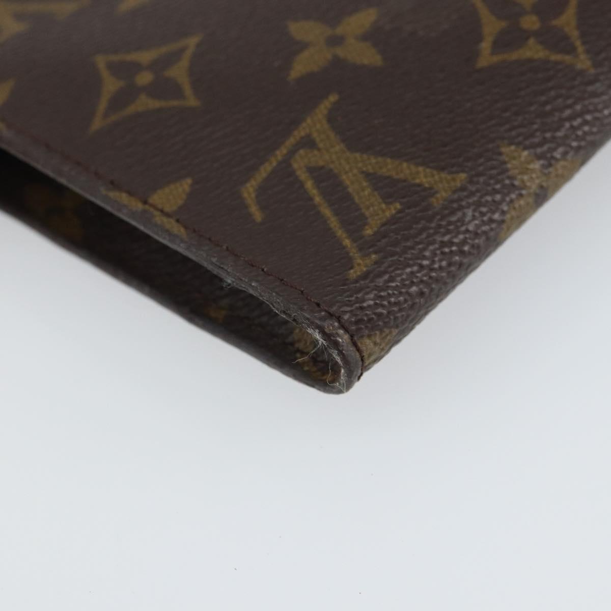 LOUIS VUITTON Monogram Bucket GM Accessory Pouch LV Auth 163689