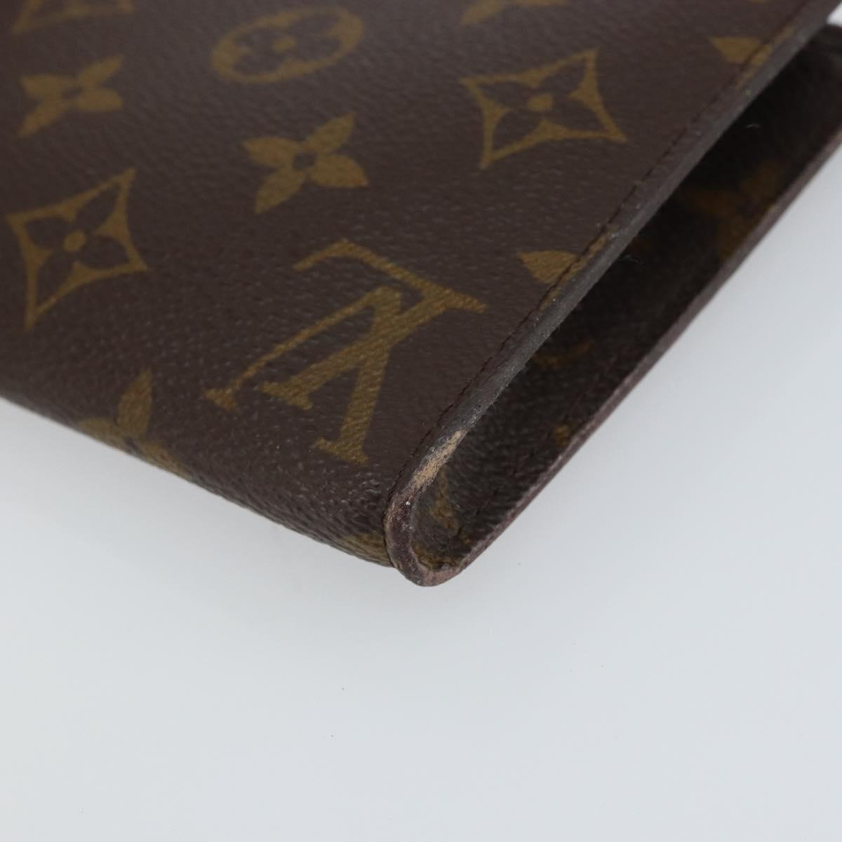 LOUIS VUITTON Monogram Bucket GM Accessory Pouch LV Auth 163690