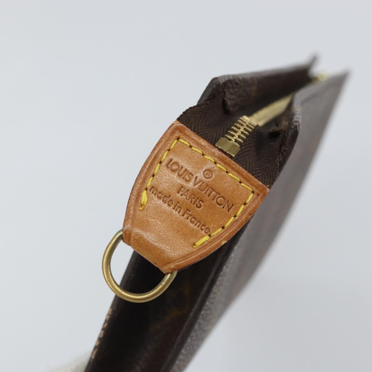 LOUIS VUITTON Monogram Bucket GM Accessory Pouch LV Auth 163690