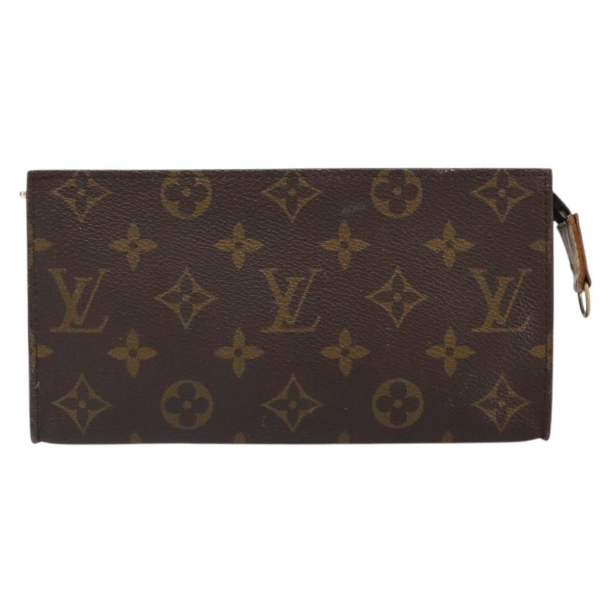 LOUIS VUITTON Monogram Bucket GM Accessory Pouch LV Auth 163690