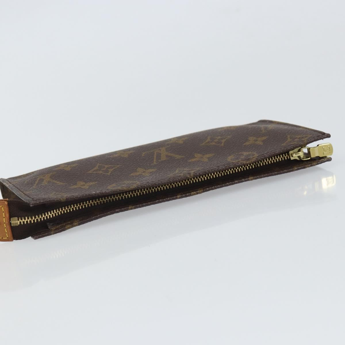 LOUIS VUITTON Monogram Bucket GM Accessory Pouch LV Auth 163690
