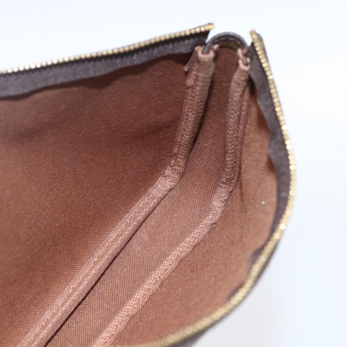 LOUIS VUITTON Monogram Pochette Accessoires Pouch M51980 LV Auth 163695