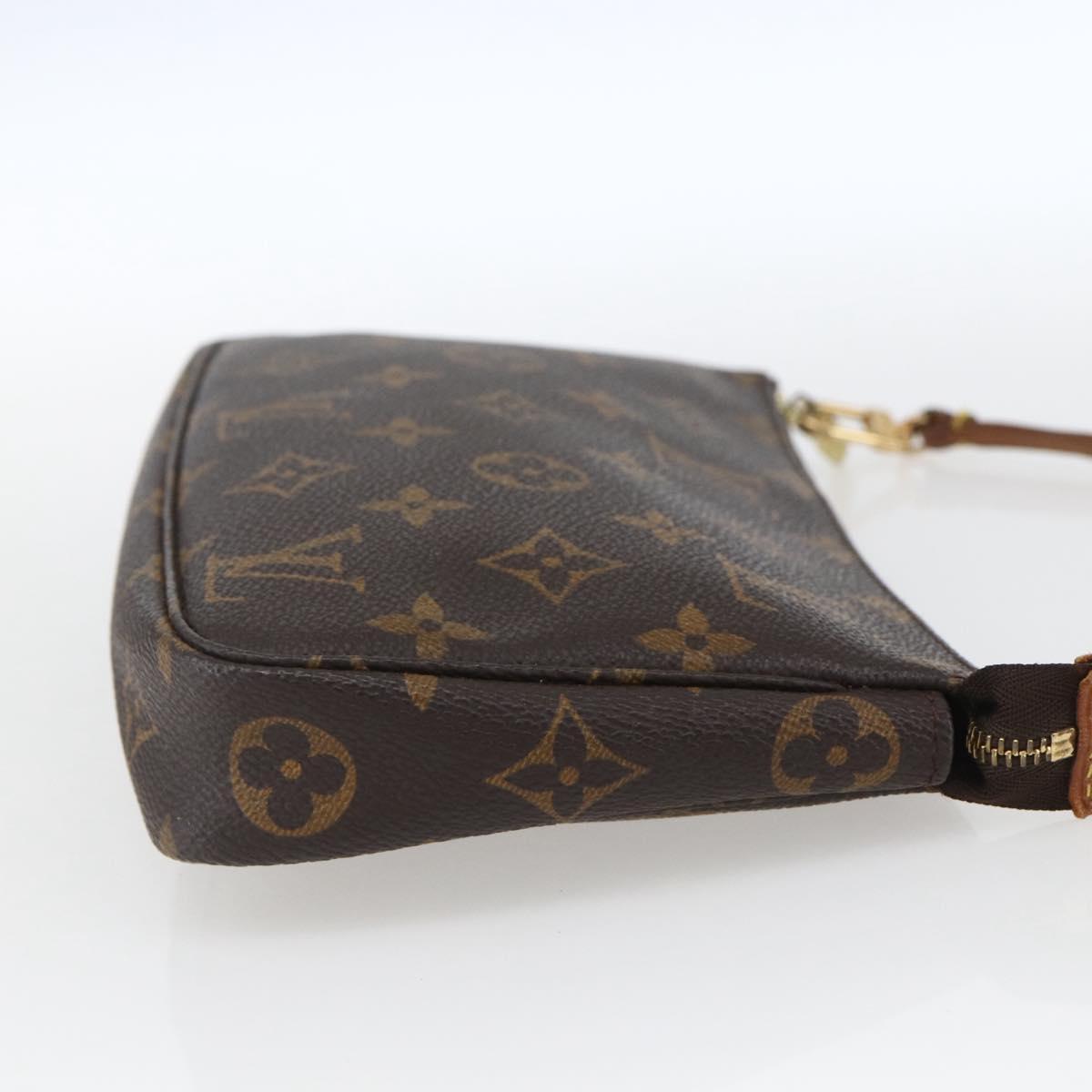 LOUIS VUITTON Monogram Pochette Accessoires Pouch M51980 LV Auth 163695