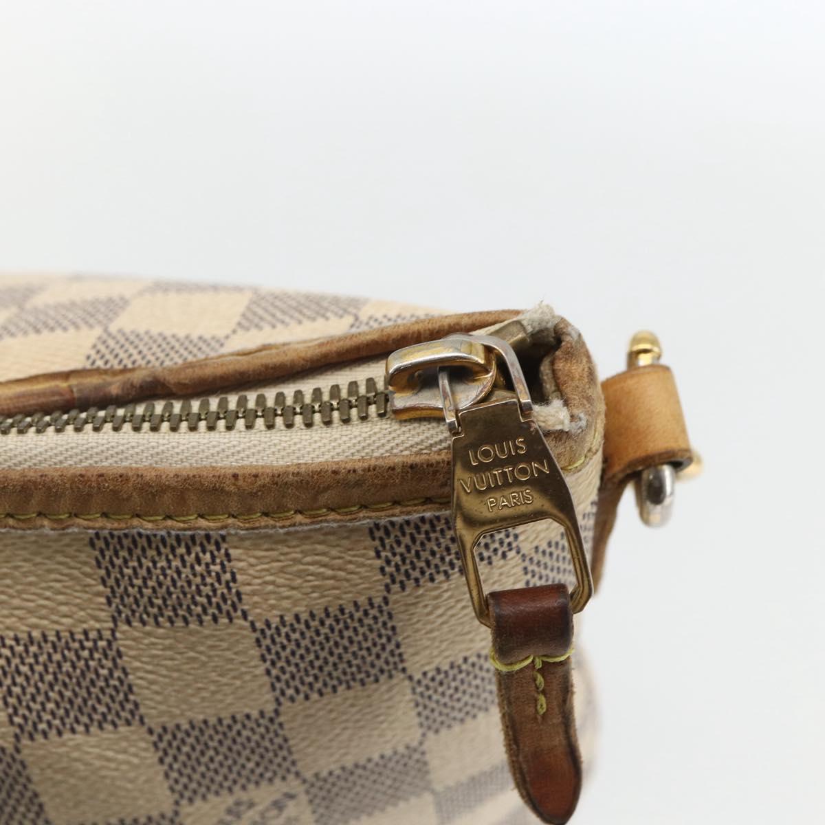 LOUIS VUITTON Damier Azur Riviera MM Hand Bag 2way N48252 LV Auth 163765