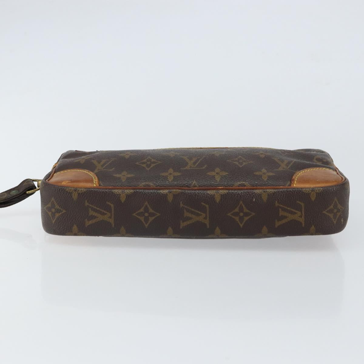 LOUIS VUITTON Monogram Marly Dragonne GM Clutch Bag M51825 LV Auth 163772