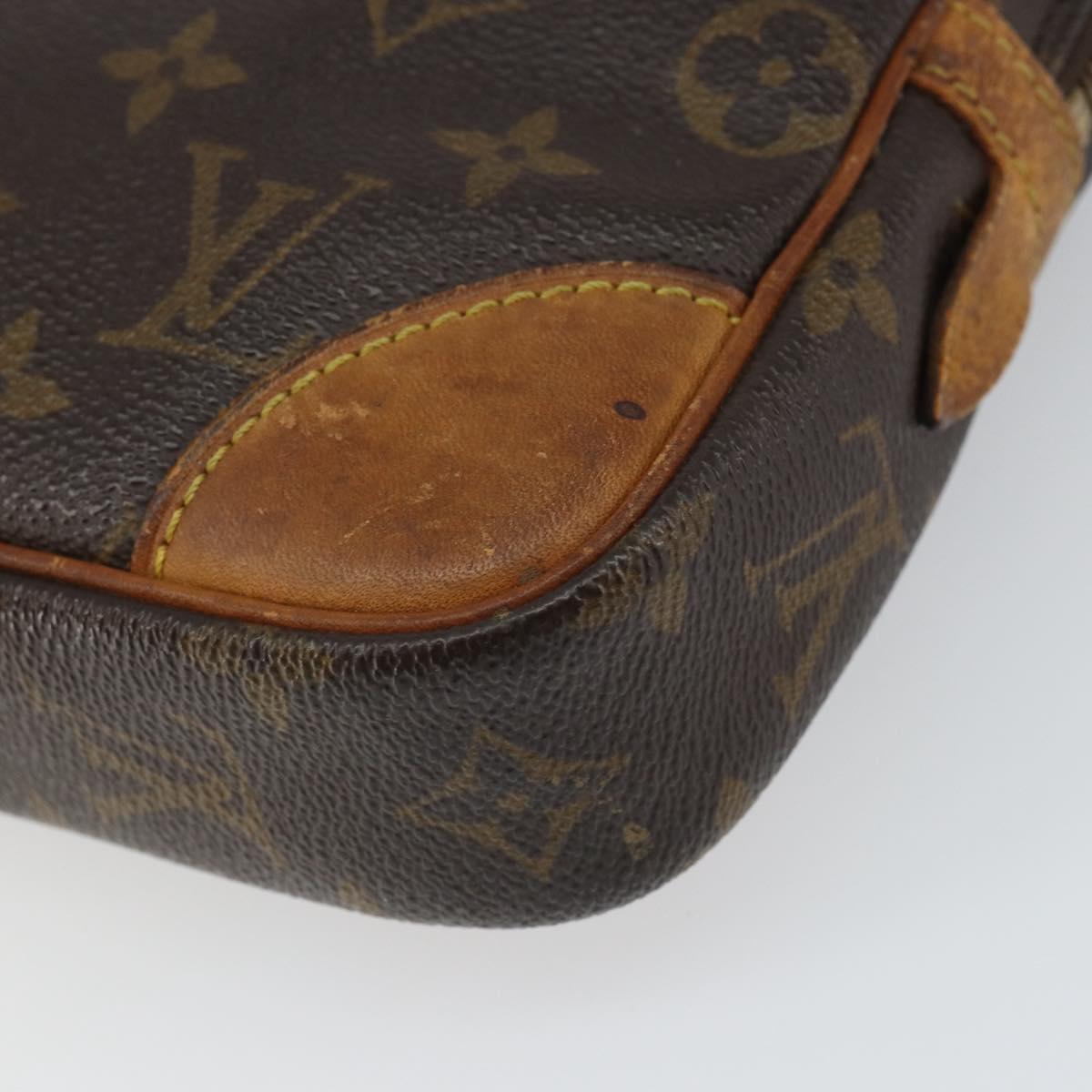 LOUIS VUITTON Monogram Marly Dragonne GM Clutch Bag M51825 LV Auth 163772
