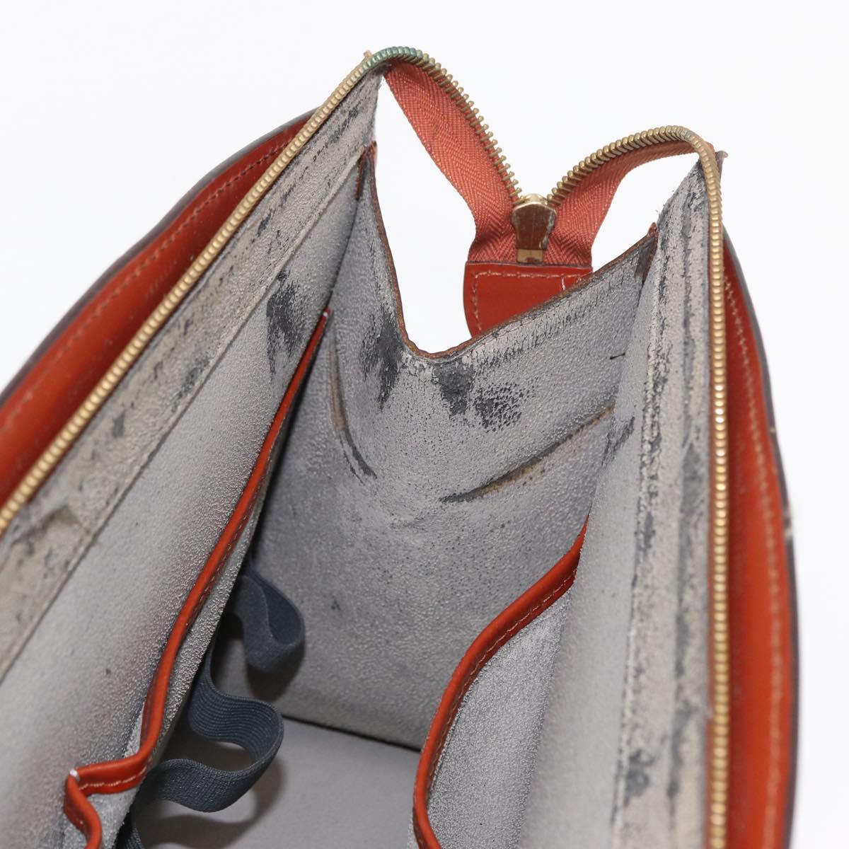LOUIS VUITTON Epi Riviera Hand Bag Brown M48183 LV Auth 163793