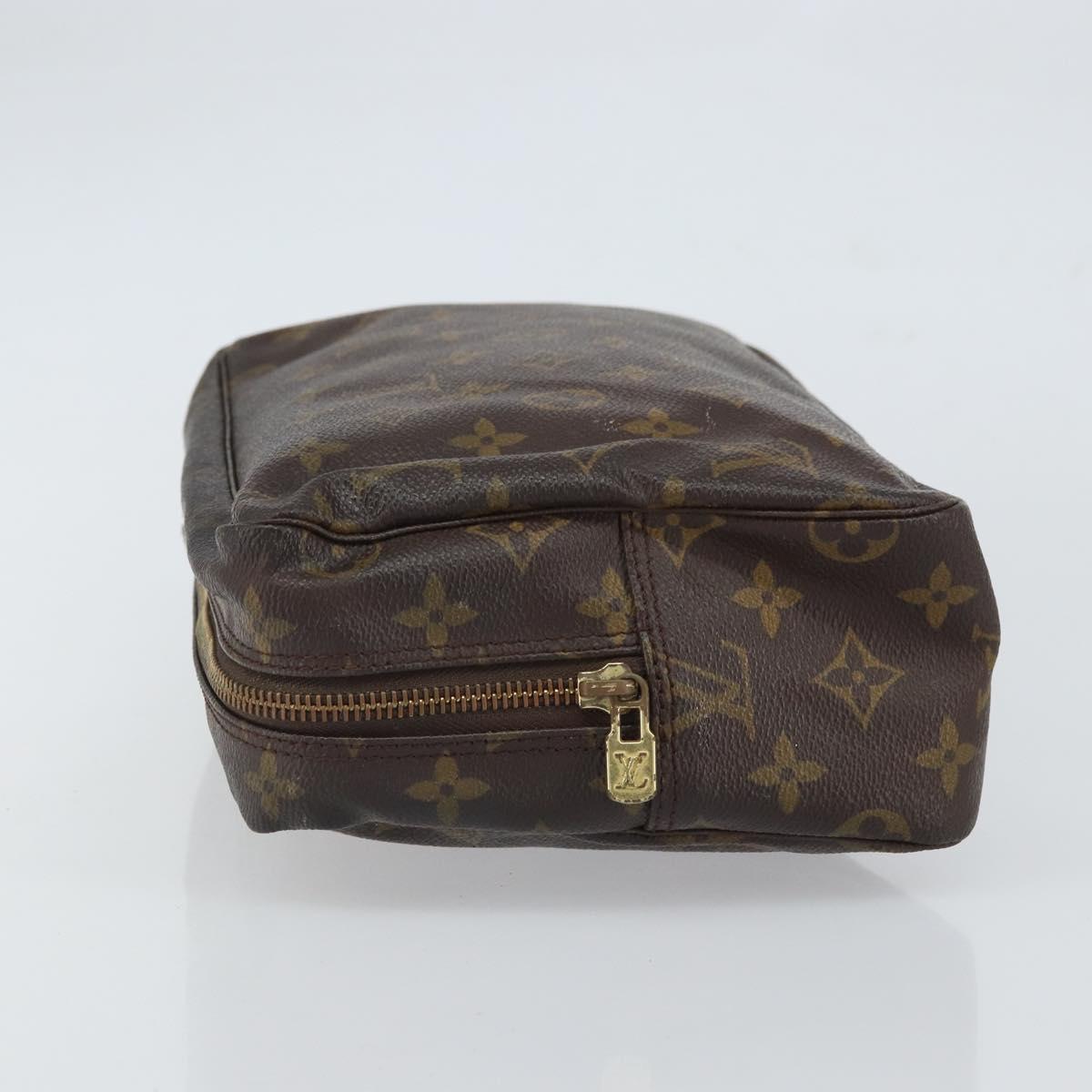 LOUIS VUITTON Monogram Trousse Toilette 28 Clutch Bag M47522 LV Auth 163795
