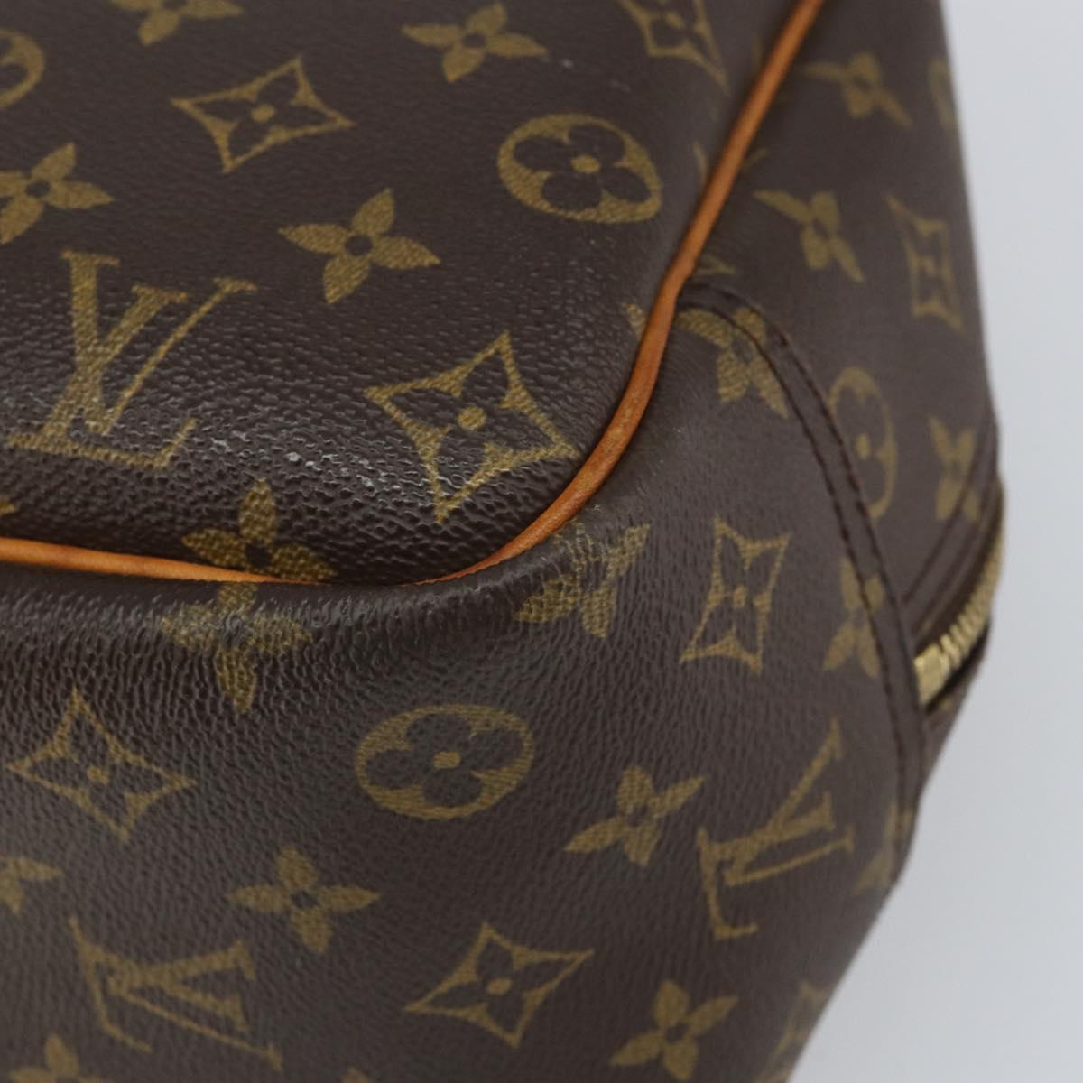 LOUIS VUITTON Monogram Deauville Hand Bag M47270 LV Auth 163797