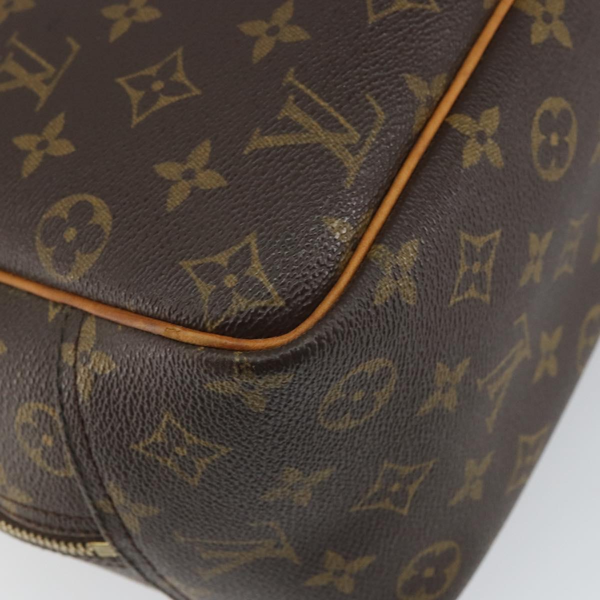 LOUIS VUITTON Monogram Deauville Hand Bag M47270 LV Auth 163797