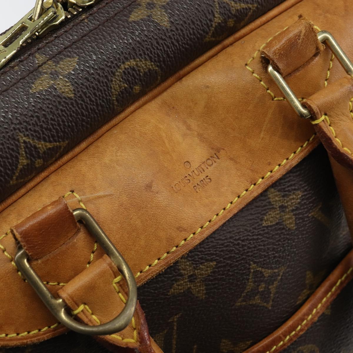 LOUIS VUITTON Monogram Deauville Hand Bag M47270 LV Auth 163797