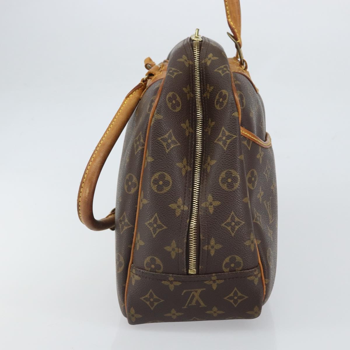 LOUIS VUITTON Monogram Deauville Hand Bag M47270 LV Auth 163797