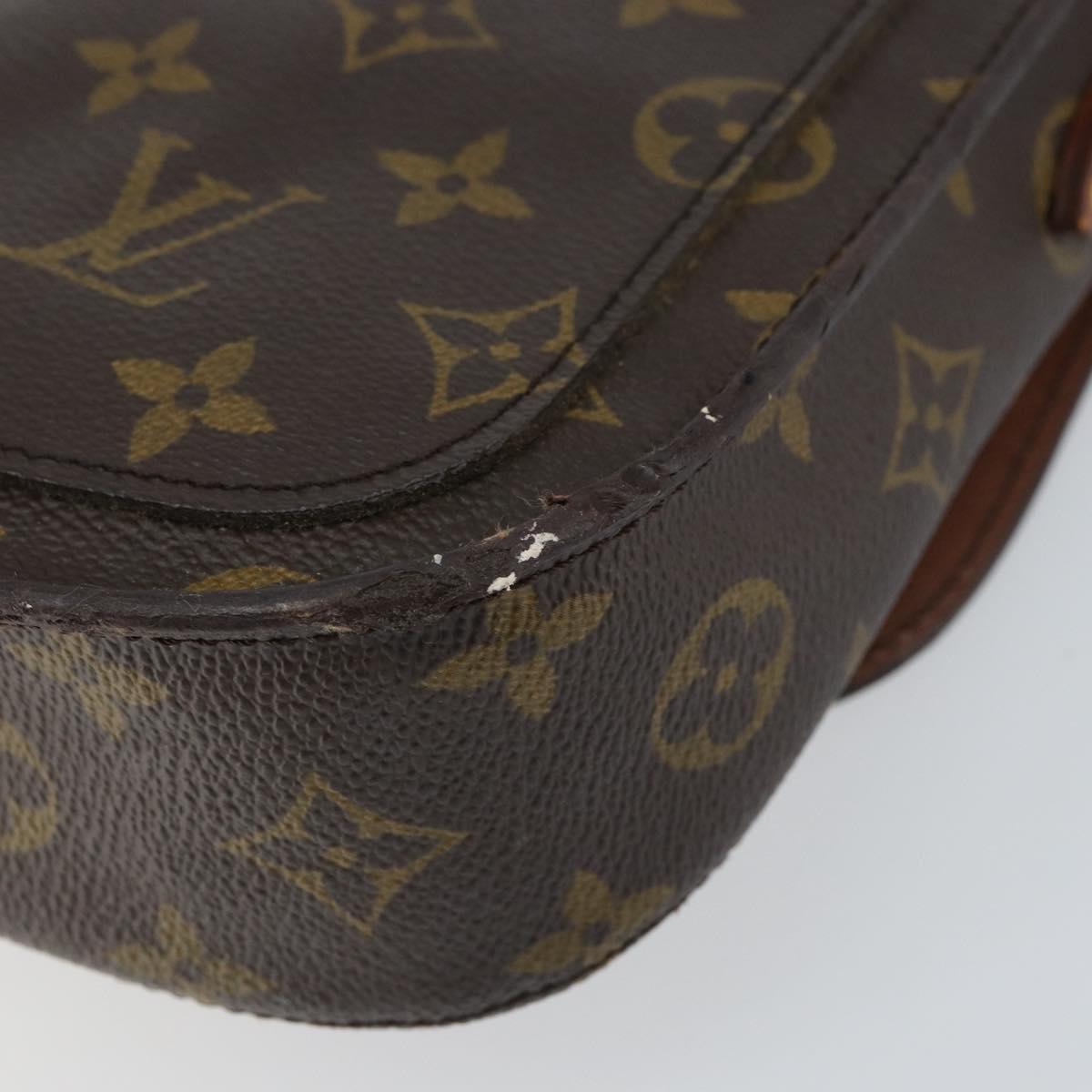 LOUIS VUITTON Monogram Saint Cloud MM Shoulder Bag M51243 LV Auth 163799
