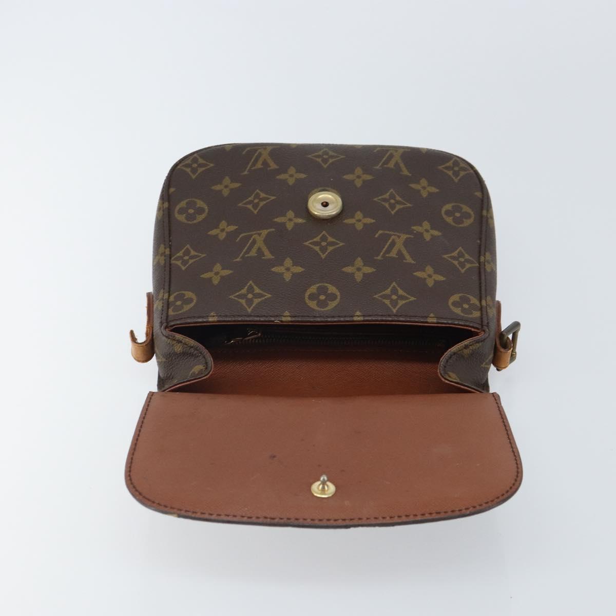 LOUIS VUITTON Monogram Saint Cloud MM Shoulder Bag M51243 LV Auth 163799