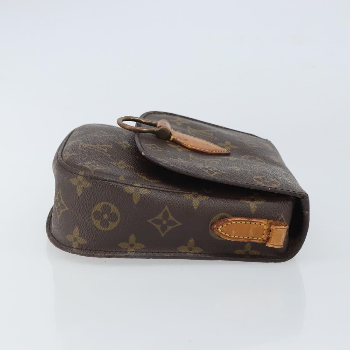 LOUIS VUITTON Monogram Saint Cloud MM Shoulder Bag M51243 LV Auth 163799
