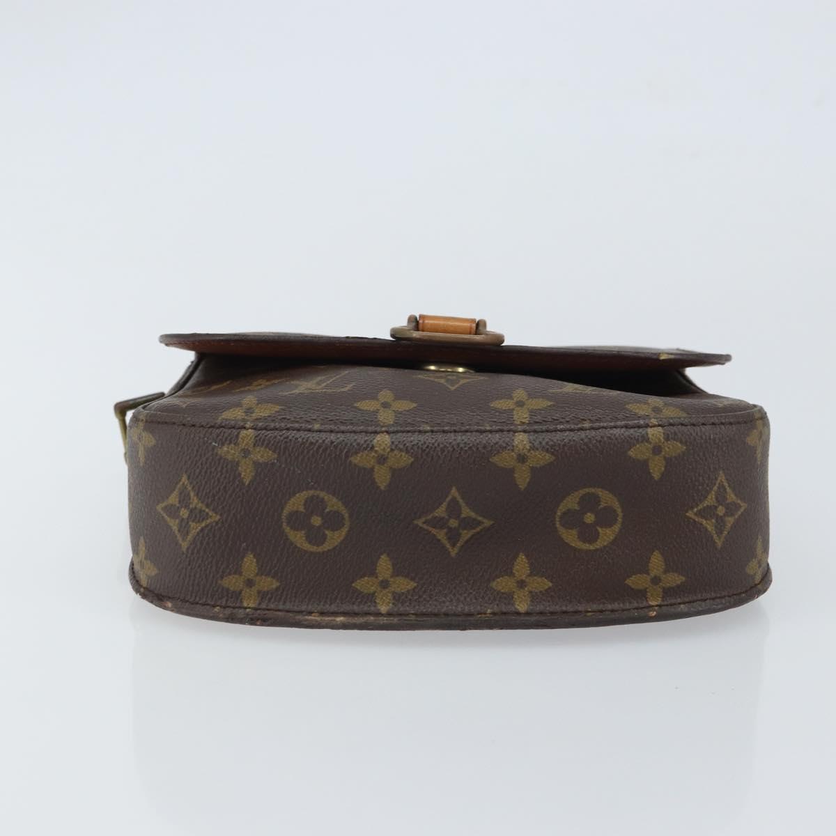 LOUIS VUITTON Monogram Saint Cloud MM Shoulder Bag M51243 LV Auth 163799