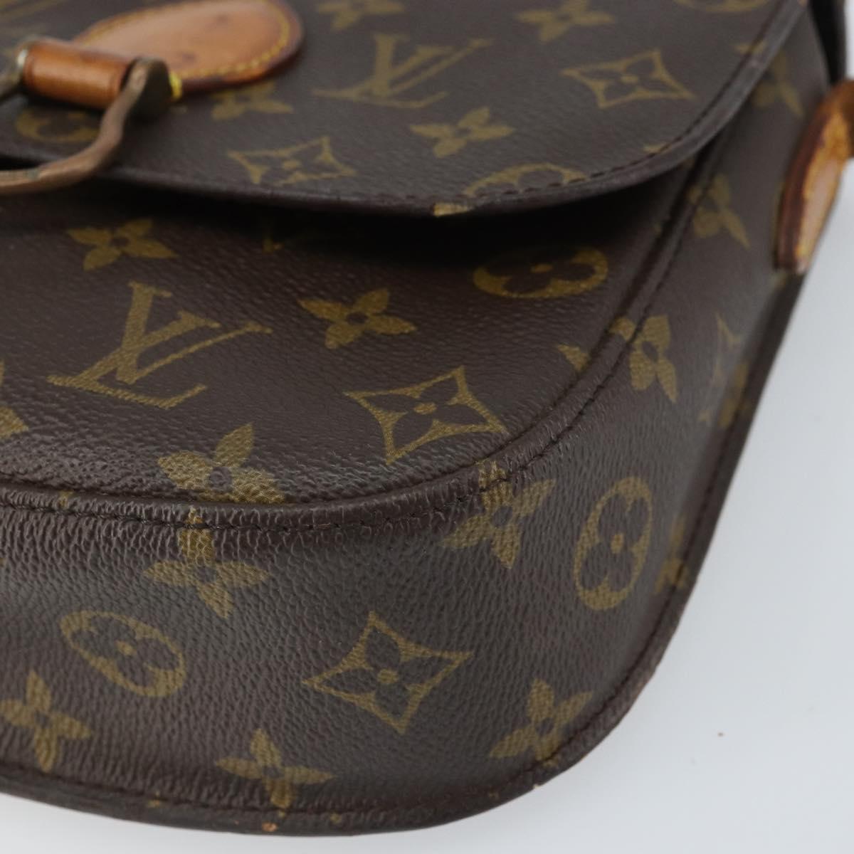 LOUIS VUITTON Monogram Saint Cloud MM Shoulder Bag M51243 LV Auth 163799