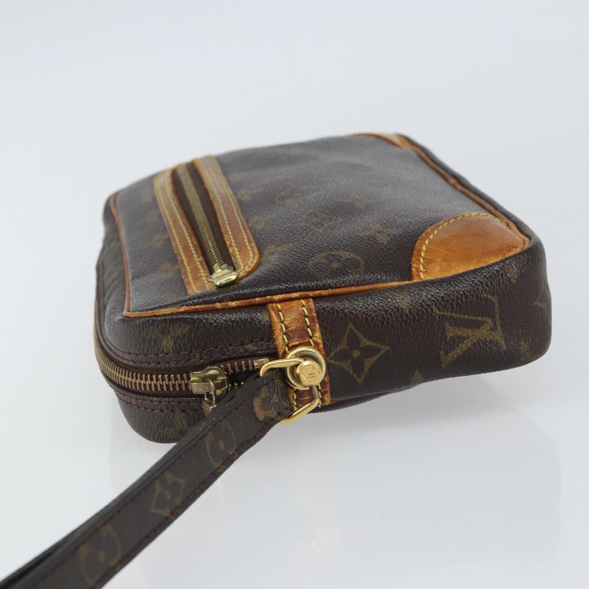 LOUIS VUITTON Monogram Marly Dragonne GM Clutch Bag M51825 LV Auth 163807