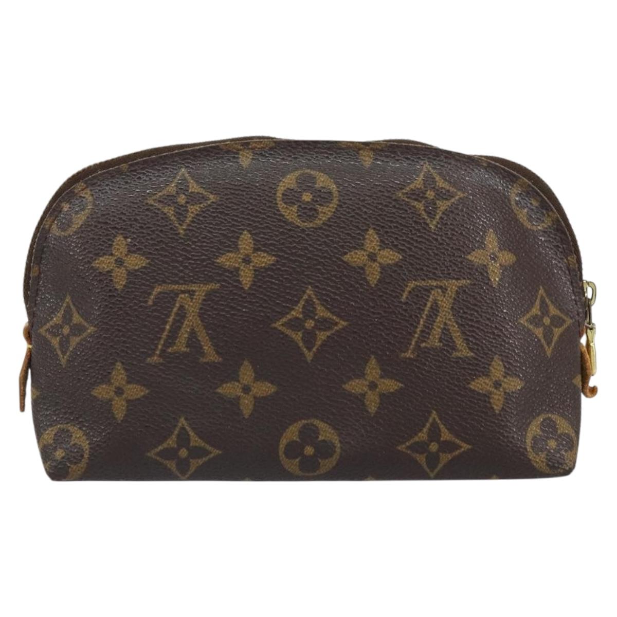 LOUIS VUITTON Monogram Pochette Cosmetic PM Pouch M43998 LV Auth 163808