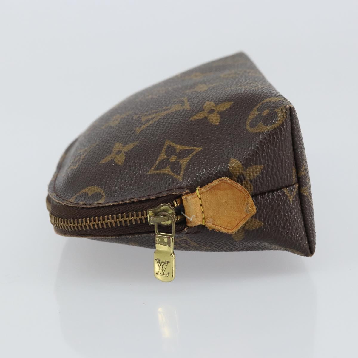 LOUIS VUITTON Monogram Pochette Cosmetic PM Pouch M43998 LV Auth 163808