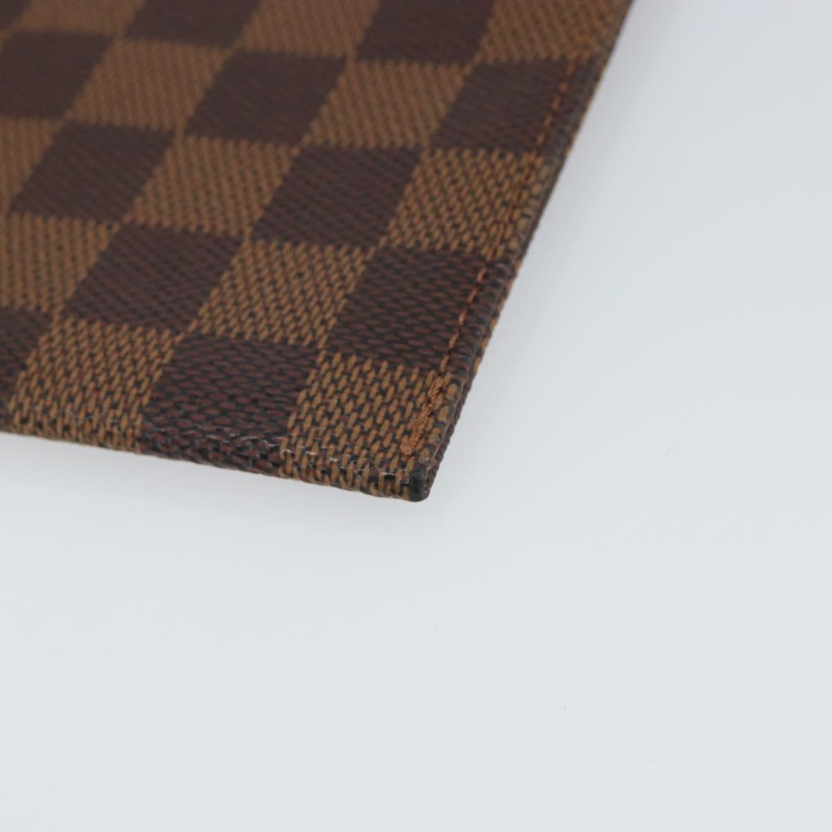 LOUIS VUITTON Damier Ebene Clifton Pouch N51149 LV Auth 163816