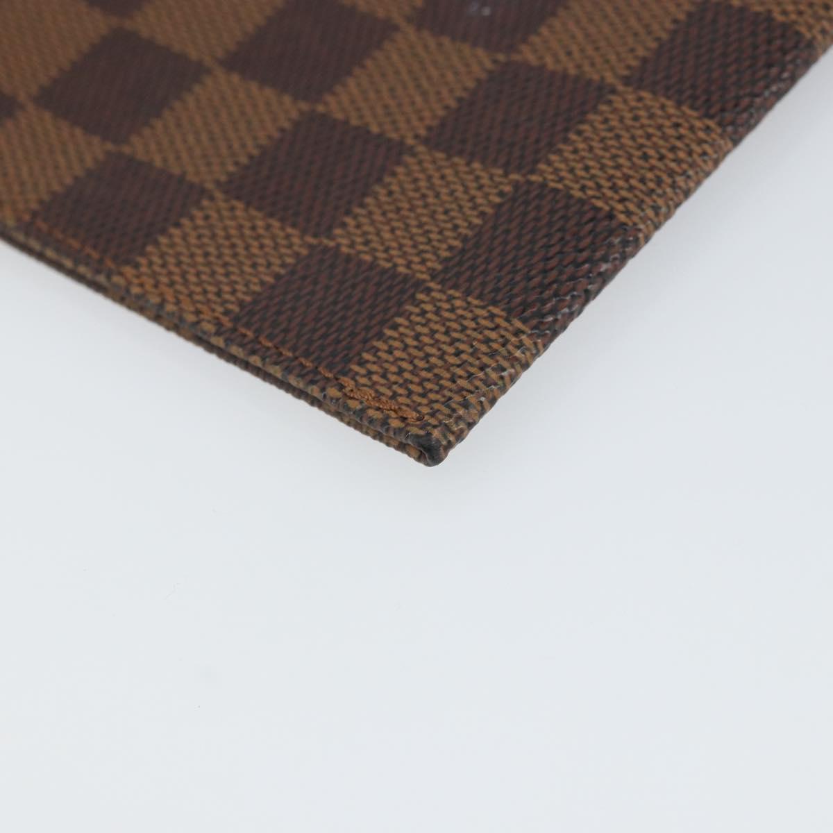 LOUIS VUITTON Damier Ebene Clifton Pouch N51149 LV Auth 163816