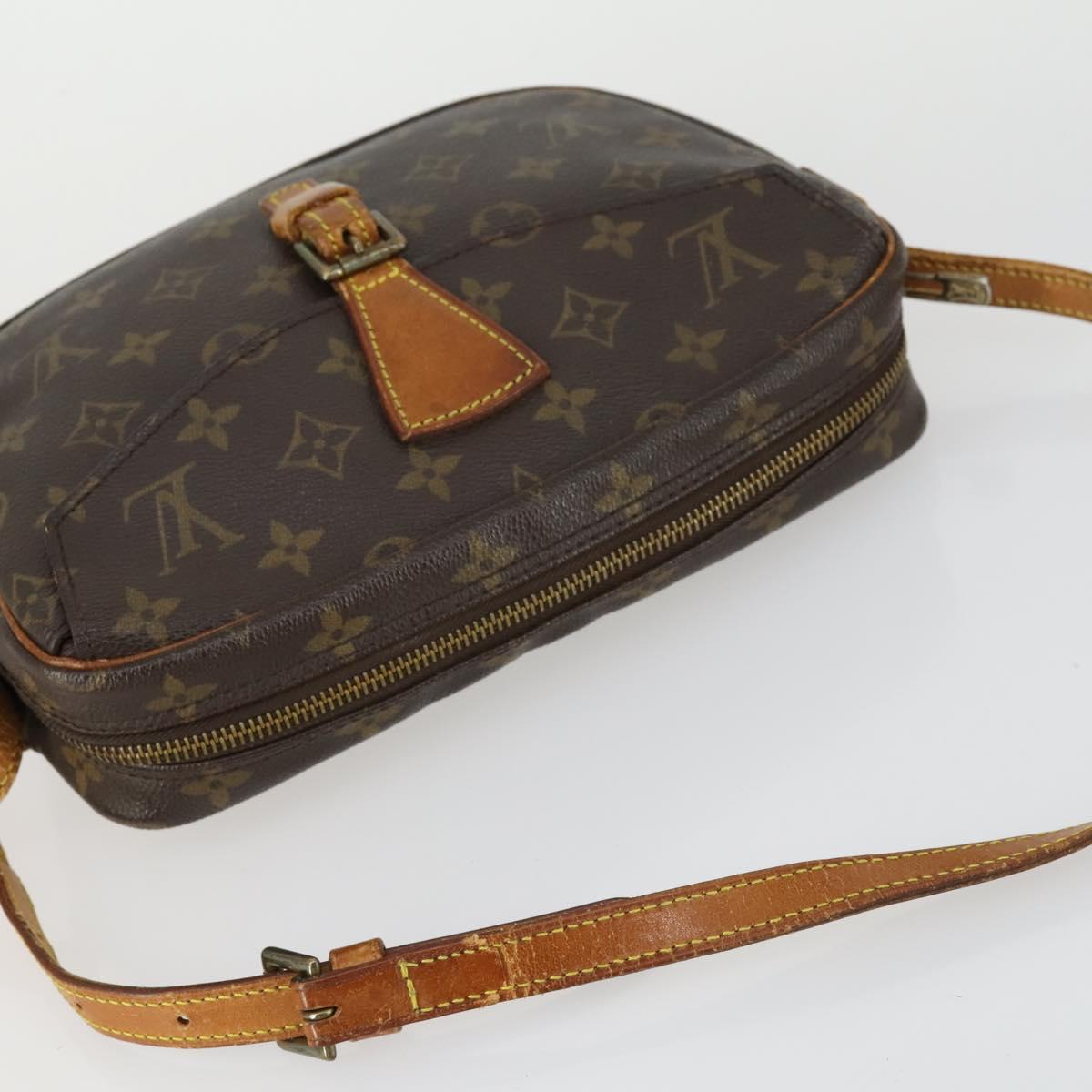 LOUIS VUITTON Monogram Jeune Fille MM Shoulder Bag M51226 LV Auth 163818