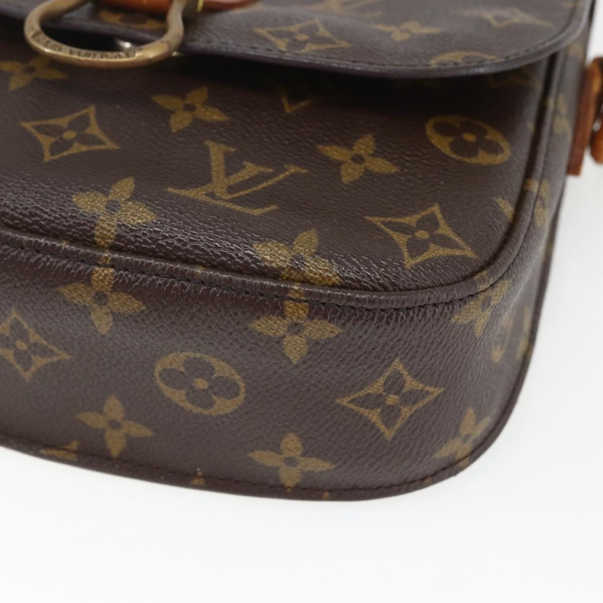 LOUIS VUITTON Monogram Saint Cloud MM Shoulder Bag M51243 LV Auth 163824