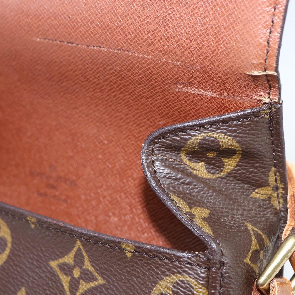 LOUIS VUITTON Monogram Saint Cloud MM Shoulder Bag M51243 LV Auth 163824