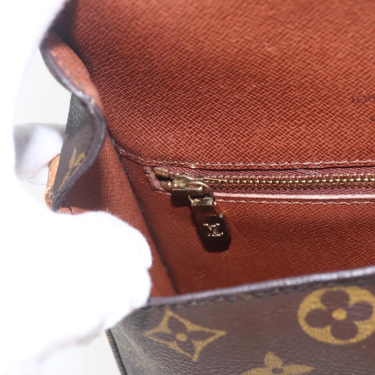 LOUIS VUITTON Monogram Saint Cloud MM Shoulder Bag M51243 LV Auth 163824