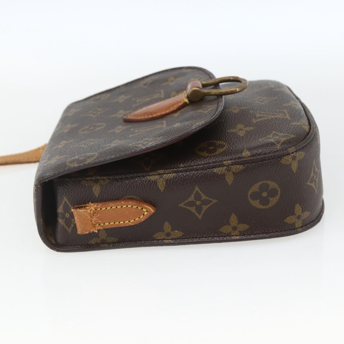 LOUIS VUITTON Monogram Saint Cloud MM Shoulder Bag M51243 LV Auth 163824