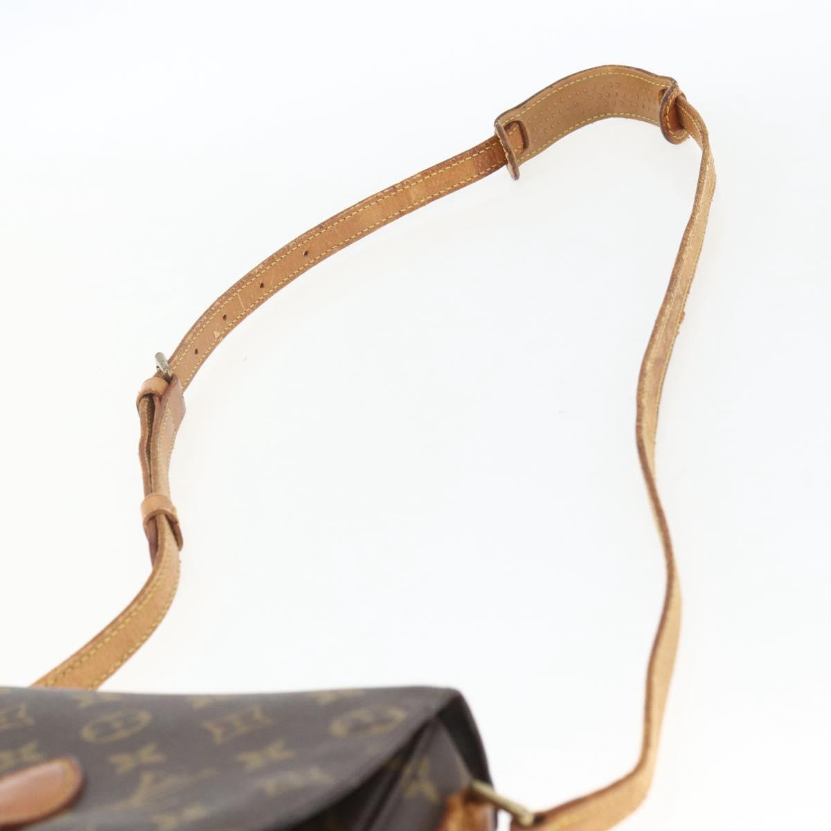 LOUIS VUITTON Monogram Saint Cloud MM Shoulder Bag M51243 LV Auth 163824