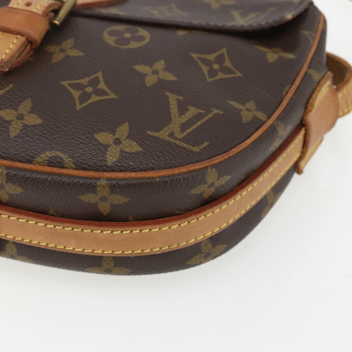 LOUIS VUITTON Monogram Jeune Fille MM Shoulder Bag M51226 LV Auth 163836