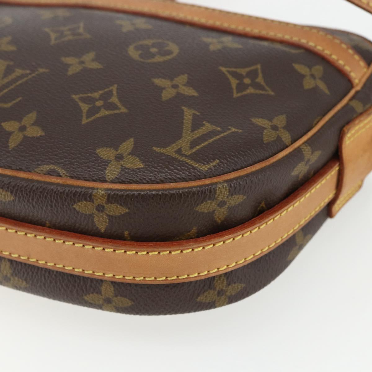 LOUIS VUITTON Monogram Jeune Fille MM Shoulder Bag M51226 LV Auth 163836