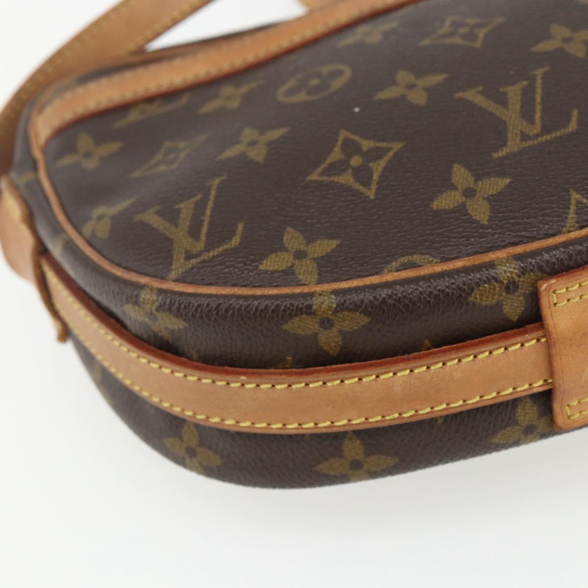 LOUIS VUITTON Monogram Jeune Fille MM Shoulder Bag M51226 LV Auth 163836
