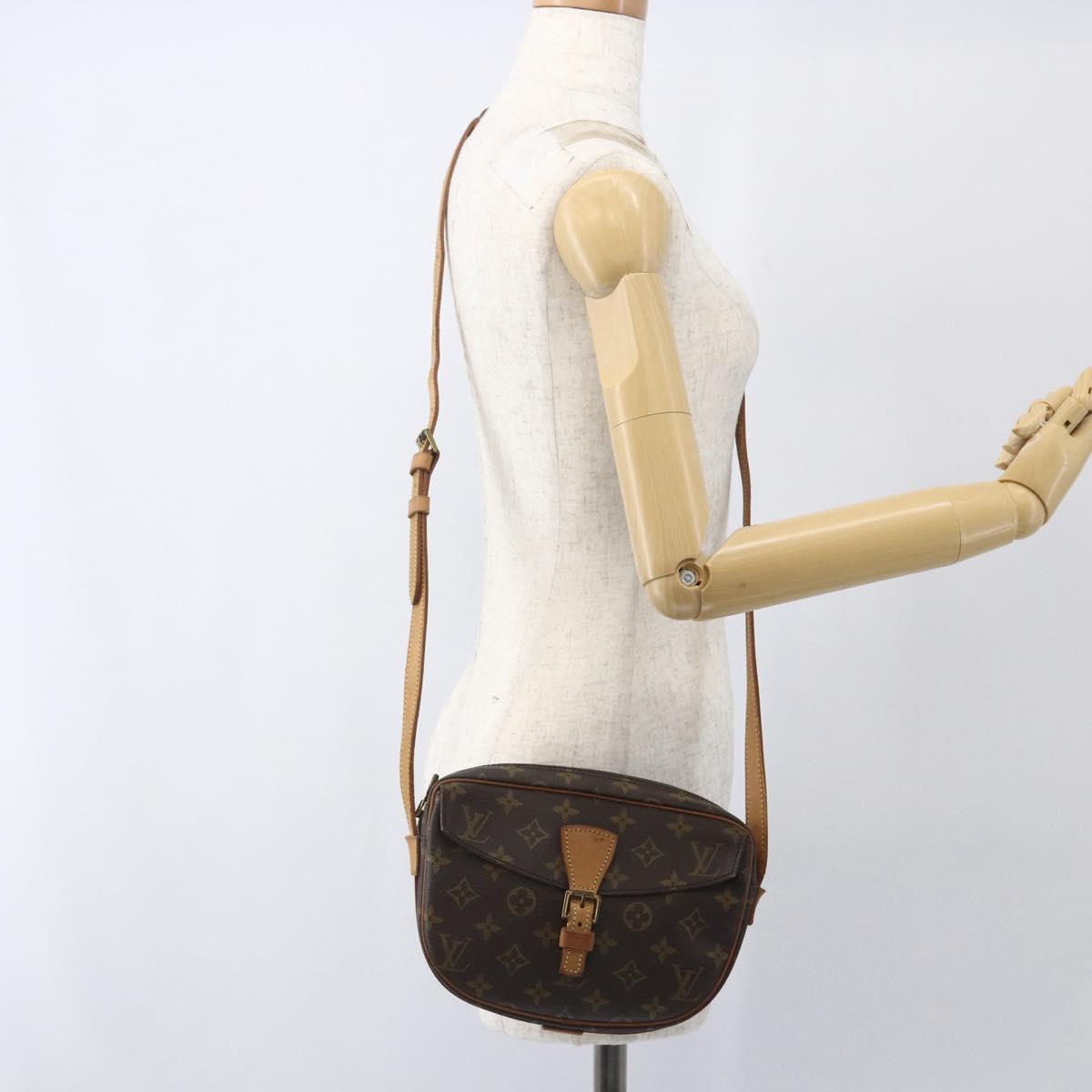 LOUIS VUITTON Monogram Jeune Fille MM Shoulder Bag M51226 LV Auth 163836
